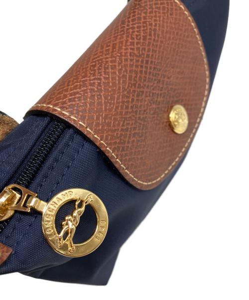 LONGCHAMP（ロンシャン）LONGCHAMP (ロンシャン) ル プリアージュ オリジナル ハンドル付きポーチ ネイビーの古着・服飾アイテム
