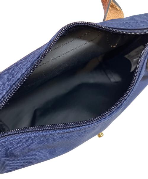LONGCHAMP（ロンシャン）LONGCHAMP (ロンシャン) ル プリアージュ オリジナル ハンドル付きポーチ ネイビーの古着・服飾アイテム