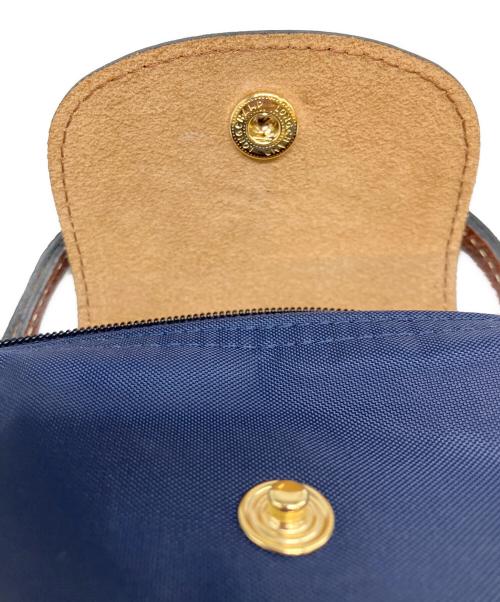 LONGCHAMP（ロンシャン）LONGCHAMP (ロンシャン) ル プリアージュ オリジナル ハンドル付きポーチ ネイビーの古着・服飾アイテム