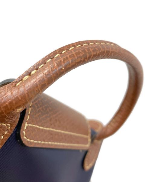LONGCHAMP（ロンシャン）LONGCHAMP (ロンシャン) ル プリアージュ オリジナル ハンドル付きポーチ ネイビーの古着・服飾アイテム