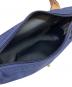 中古・古着 LONGCHAMP (ロンシャン) ル プリアージュ オリジナル ハンドル付きポーチ ネイビー：5000円