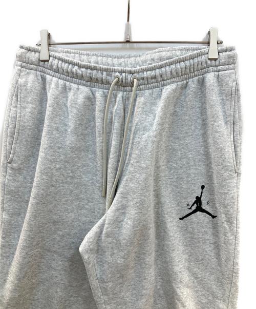 JORDAN（ジョーダン）JORDAN (ジョーダン) ジャンプマン フリースパンツ グレー サイズ:Mの古着・服飾アイテム