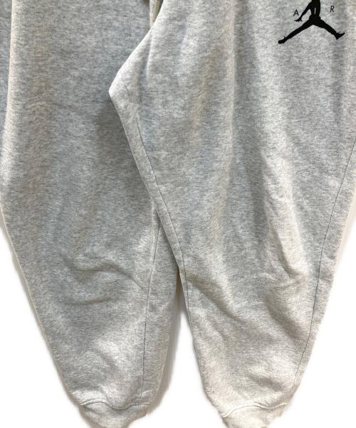 JORDAN（ジョーダン）JORDAN (ジョーダン) ジャンプマン フリースパンツ グレー サイズ:Mの古着・服飾アイテム
