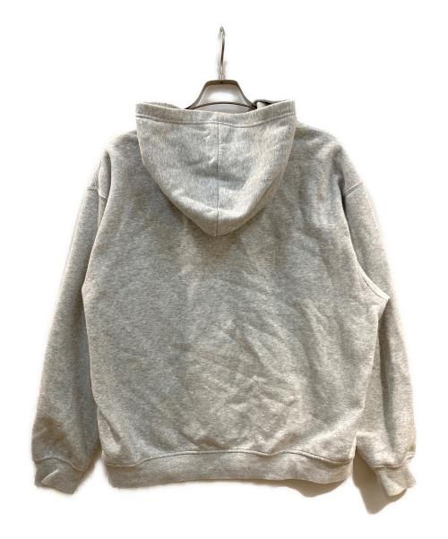 JORDAN（ジョーダン）JORDAN (ジョーダン) ジャンプマン フリース プルオーバー L/S フーディ グレー サイズ:Ⅼの古着・服飾アイテム