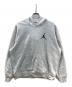 JORDAN（ジョーダン）の古着「ジャンプマン フリース プルオーバー L/S フーディ」｜グレー