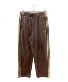 adidas（アディダス）の古着「FIREBIRD VELOUR TRACK PANTS」｜ブラウン