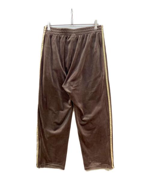 adidas（アディダス）adidas (アディダス) FIREBIRD VELOUR TRACK PANTS ブラウン サイズ:XLの古着・服飾アイテム
