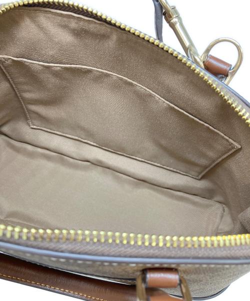 COACH（コーチ）COACH (コーチ) ショルダー 2WAY シグネチャー ブラウンの古着・服飾アイテム