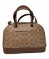 COACH (コーチ) ショルダー 2WAY シグネチャー ブラウン：23000円
