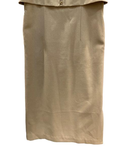 JUSGLITTY（ジャスグリッティー）JUSGLITTY (ジャスグリッティー) NEWレイヤードキャミワンピース ベージュ サイズ:1の古着・服飾アイテム