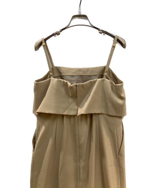 JUSGLITTY（ジャスグリッティー）JUSGLITTY (ジャスグリッティー) NEWレイヤードキャミワンピース ベージュ サイズ:1の古着・服飾アイテム