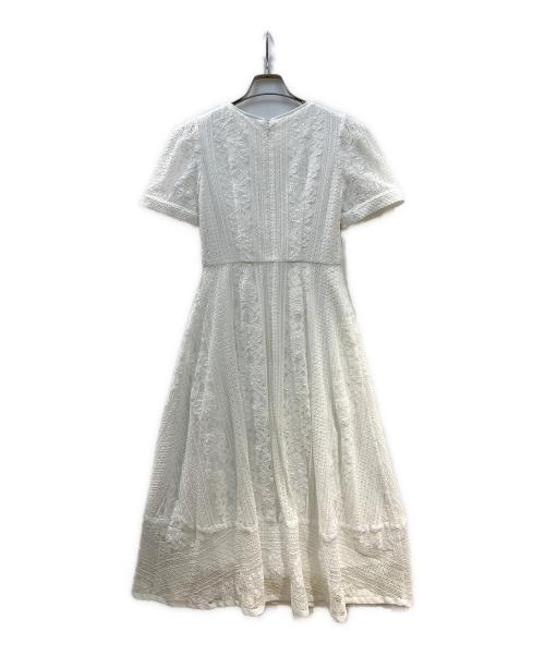 HER LIP TO（ハーリップトゥ）Her lip to (ハーリップトゥ) Le Royal Monceau Lake Dress ホワイト サイズ:Sの古着・服飾アイテム