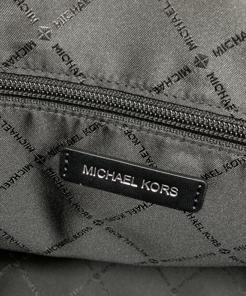 MICHAEL KORS（マイケルコース）MICHAEL KORS (マイケルコース) 2WAYキャンバストート ベージュの古着・服飾アイテム