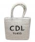 CDL TOKYO（シー・ディー・エル）の古着「Hand Stitched Mini Basket ハンドバッグ」｜ホワイト