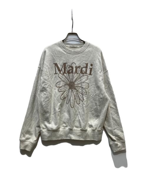 Mardi Mercredi（マルディメクルディ）Mardi Mercredi (マルディメクルディ) スウェット ベージュ サイズ:one　sizeの古着・服飾アイテム