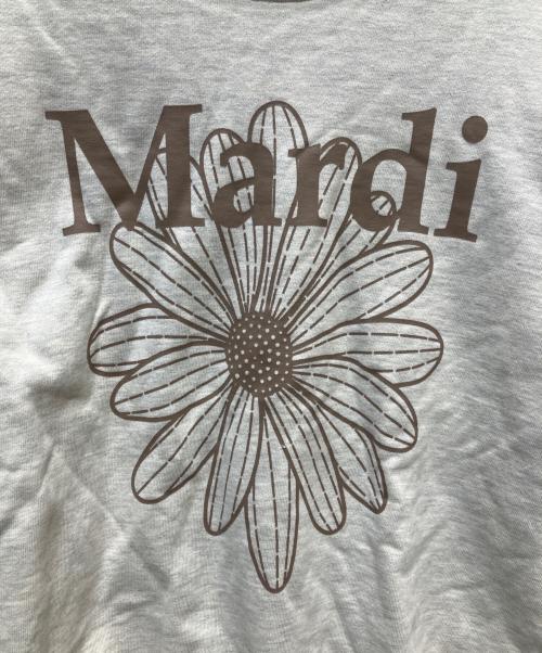 Mardi Mercredi（マルディメクルディ）Mardi Mercredi (マルディメクルディ) スウェット ベージュ サイズ:one　sizeの古着・服飾アイテム