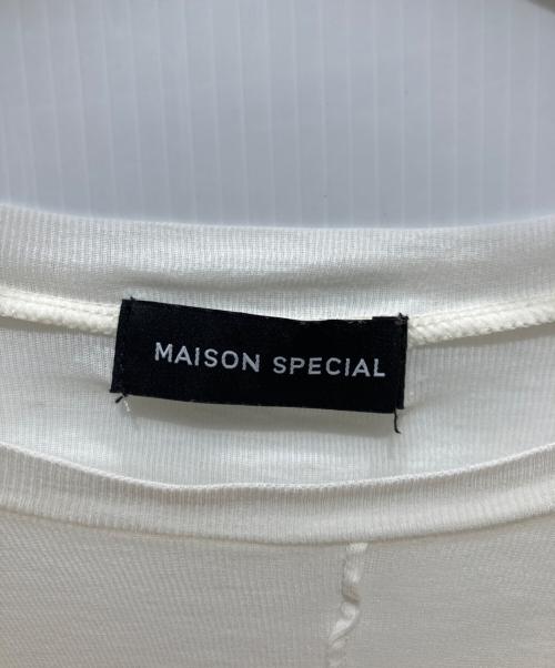 MAISON SPECIAL（メゾンスペシャル）MAISON SPECIAL (メゾンスペシャル) Washer Layered Tops スカイブルー サイズ:FREEの古着・服飾アイテム
