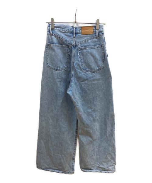Graphpaper（グラフペーパー）Graphpaper (グラフペーパー) ARKnets別注 Selvage Denim Two Tuck Wide Pants インディゴ サイズ:不明の古着・服飾アイテム