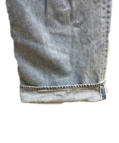 Graphpaper（グラフペーパー）Graphpaper (グラフペーパー) ARKnets別注 Selvage Denim Two Tuck Wide Pants インディゴ サイズ:不明の古着・服飾アイテム