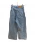 Graphpaper (グラフペーパー) ARKnets別注 Selvage Denim Two Tuck Wide Pants インディゴ サイズ:不明：18000円