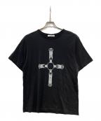 GIVENCHYジバンシィ）の古着「キーリングプリントスタッズTシャツ」｜ブラック