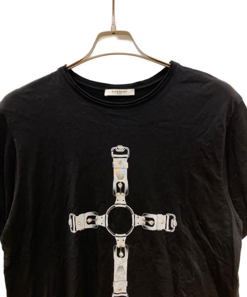 GIVENCHY（ジバンシィ）GIVENCHY (ジバンシィ) キーリングプリントスタッズTシャツ ブラック サイズ:XSの古着・服飾アイテム