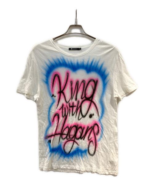 ALEXANDER WANG（アレキサンダー・ワン）ALEXANDER WANG (アレキサンダー・ワン) プリントTシャツ ホワイト サイズ:XSの古着・服飾アイテム