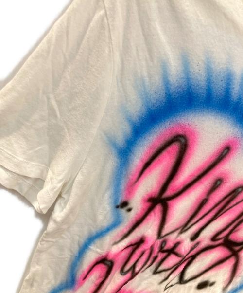 ALEXANDER WANG（アレキサンダー・ワン）ALEXANDER WANG (アレキサンダー・ワン) プリントTシャツ ホワイト サイズ:XSの古着・服飾アイテム