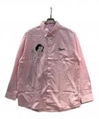 SEQUELシークエル）の古着「24AW WEEKEND シャツ 白雪姫」｜ピンク