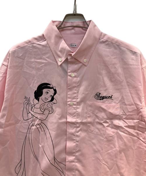 SEQUEL（シークエル）SEQUEL (シークエル) 24AW WEEKEND シャツ 白雪姫 ピンク サイズ:XL 未使用品の古着・服飾アイテム