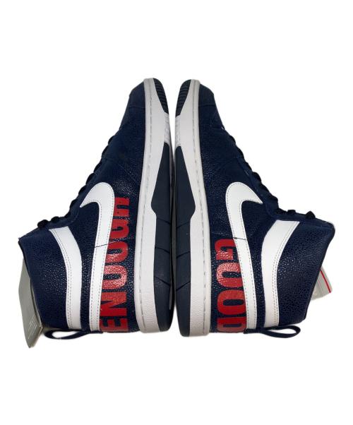 NIKE（ナイキ）NIKE (ナイキ) FRAGMENT DESIGN (フラグメントデザイン) GOODENOUGH (グッドイナフ) COURT FORCE ネイビー サイズ:28の古着・服飾アイテム