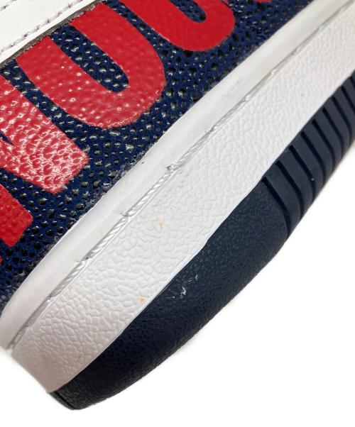 NIKE（ナイキ）NIKE (ナイキ) FRAGMENT DESIGN (フラグメントデザイン) GOODENOUGH (グッドイナフ) COURT FORCE ネイビー サイズ:28の古着・服飾アイテム