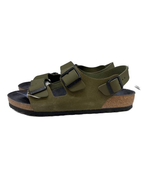 BIRKENSTOCK（ビルケンシュトック）BIRKENSTOCK (ビルケンシュトック) Milano BS グリーン サイズ:28cmの古着・服飾アイテム