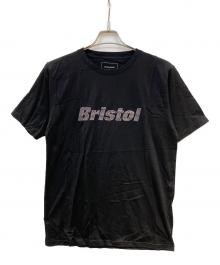 F.C.R.B.（エフシーレアルブリストル）の古着「ラインストーンTシャツ」｜ブラック