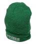 SUPREME（シュプリーム）の古着「small stripe beanie ニット帽」｜グリーン