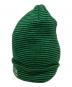 SUPREME (シュプリーム) small stripe beanie ニット帽 グリーン：5000円
