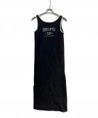 HER LIP TOハーリップトゥ）の古着「Her lip to Logo Long Dress」｜ブラック