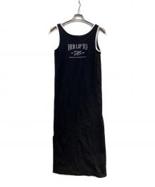 HER LIP TO（ハーリップトゥ）の古着「Her lip to Logo Long Dress」｜ブラック