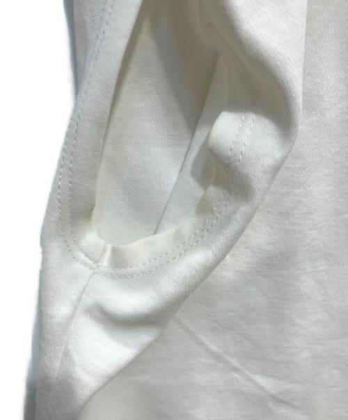 HER LIP TO（ハーリップトゥ）Her lip to (ハーリップトゥ) ノースリーブカットソー ホワイト サイズ:FREEの古着・服飾アイテム
