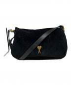 AMI Alexandre Mattiussiアミアレクサンドルマテュッシ）の古着「PANAME PANAME SATCHEL BAG」｜ブラック
