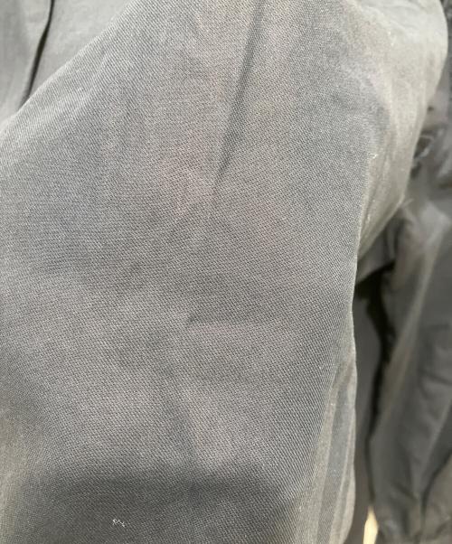IENA（イエナ）IENA (イエナ) コットンシュリンクフリルブラウス ネイビー サイズ:表記記名無しの古着・服飾アイテム