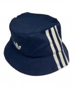 adidas×oasisアディダス×オアシス）の古着「帽子」｜ネイビー