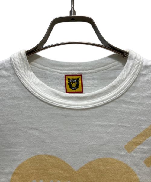 HUMAN MADE（ヒューマンメイド）HUMAN MADE (ヒューマンメイド) 半袖Tシャツ ホワイト サイズ:Sの古着・服飾アイテム