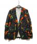 COMME des GARCONS HOMME PLUS（コムデギャルソンオムプリュス）の古着「Faux Fur Printed Blazer」｜ブラウン