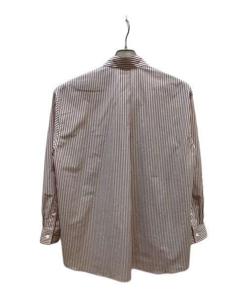 ISSEY MIYAKE（イッセイミヤケ）ISSEY MIYAKE (イッセイミヤケ) Odd Shirt (Stripes) ピンク サイズ:3の古着・服飾アイテム