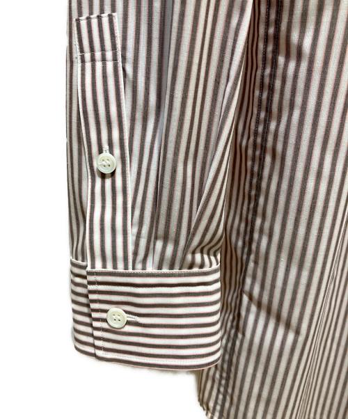 ISSEY MIYAKE（イッセイミヤケ）ISSEY MIYAKE (イッセイミヤケ) Odd Shirt (Stripes) ピンク サイズ:3の古着・服飾アイテム