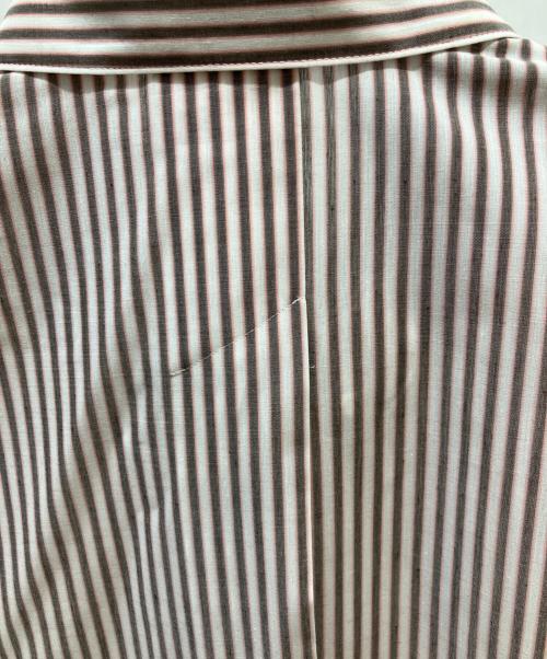 ISSEY MIYAKE（イッセイミヤケ）ISSEY MIYAKE (イッセイミヤケ) Odd Shirt (Stripes) ピンク サイズ:3の古着・服飾アイテム
