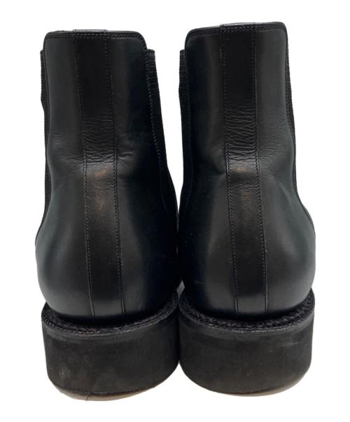 AURALEE（オーラリー）AURALEE (オーラリー) LEATHER SQUARE BOOTS ブラック サイズ:26cmの古着・服飾アイテム