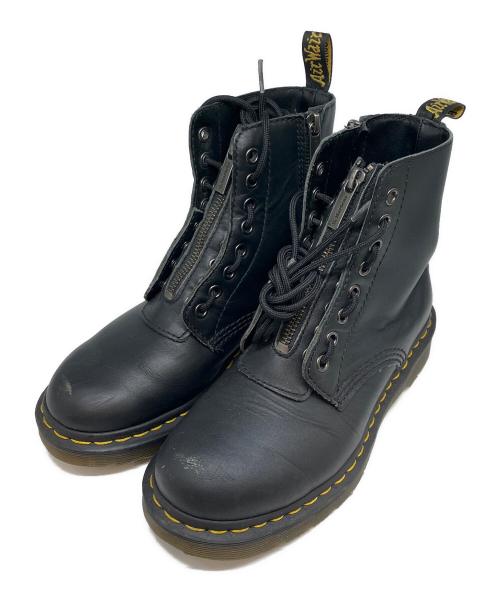 Dr.Martens（ドクターマーチン）Dr.Martens (ドクターマーチン) PASCAL FRNT ZIP ブラック サイズ:23cmの古着・服飾アイテム