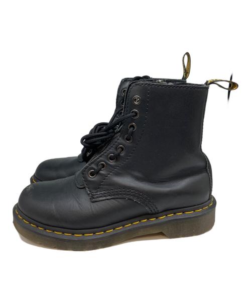 Dr.Martens（ドクターマーチン）Dr.Martens (ドクターマーチン) PASCAL FRNT ZIP ブラック サイズ:23cmの古着・服飾アイテム